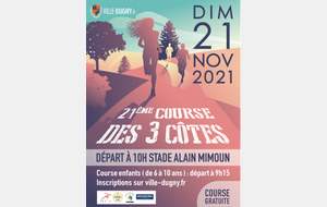 Course des 3 côtes de Dugny