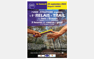 1 er relais trail du bois d'Ecouen (95)