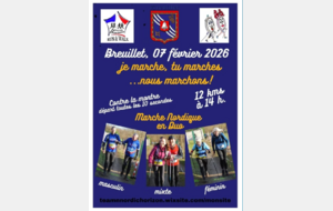 MARCHE NORDIQUE EN DUO