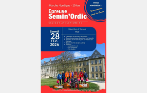 la Semin’Ordic. Marche Nordique.